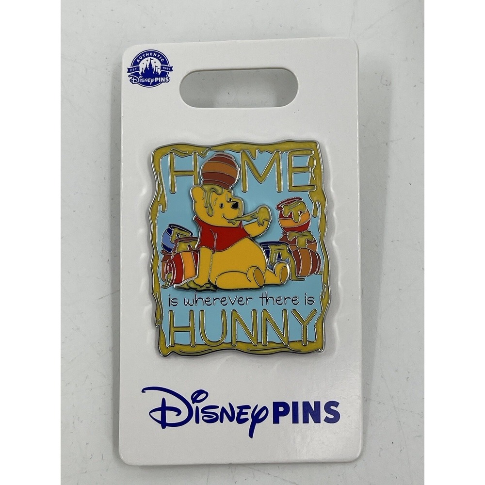 Disney Parks Winnie the Pooh Home‎ Is Where There Is Hunny Pin New Disneyland